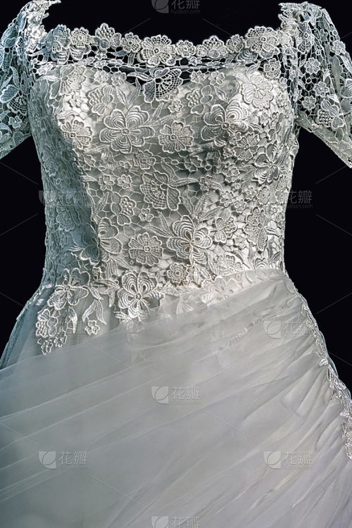 白色織夢(mèng) 婚紗特寫(xiě)中的青春之美